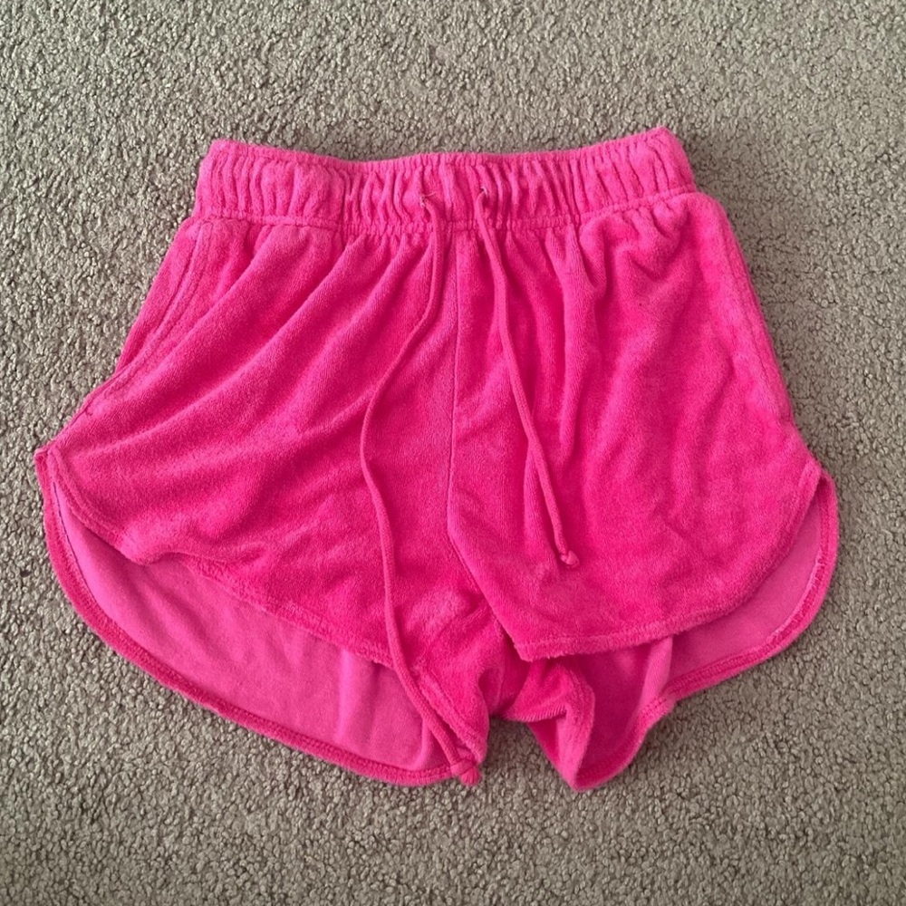terrycloth sweatshorts